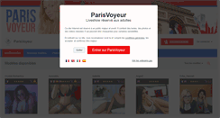 Desktop Screenshot of parisvoyeur.com