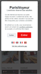 Mobile Screenshot of parisvoyeur.com